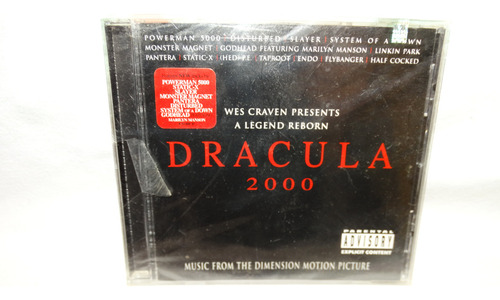  Dracula 2000 (slayer Pantera Original Movie Soundtrack Colu