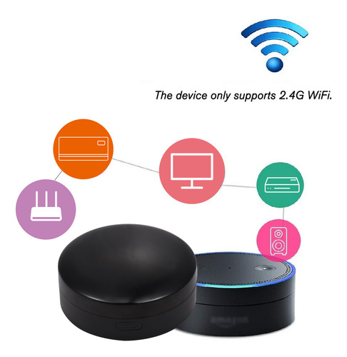 Control Remoto Por Infrarrojos Wifi-ir Wi-fi (2,4 Ghz) Con I