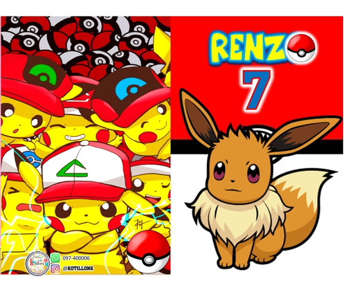 30 Libros Para Colorear Personalizados Pokemon- Kotillonk