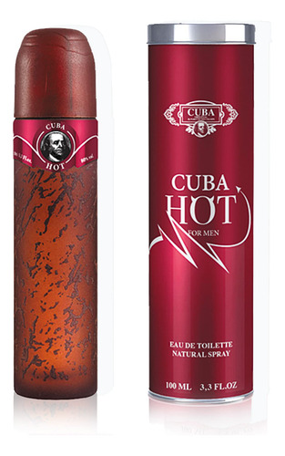 Perfume Cuba Hot For Men Edt 100ml Spray