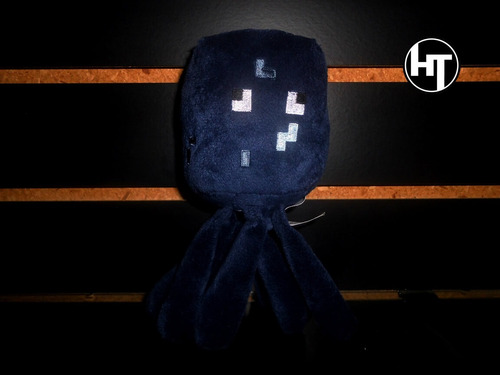  Minecraft, Pulpo, Calamar, Peluche, Jazware Toys, 7 Pulgada