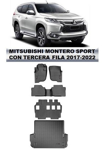 Alfombra Weathertech Bandeja Mitsubishi Montero Sport 2022
