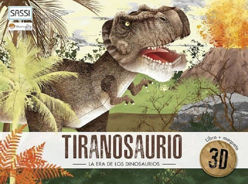 Libro Y Puzzle La Era De Los Dinosaurios Tiranosaurio