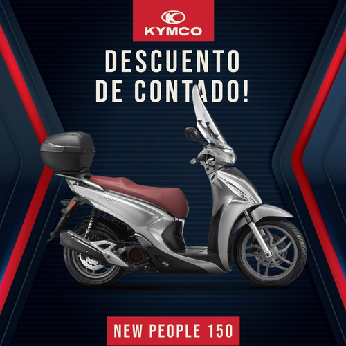 Imagen 1 de 17 de Kymco New People 150i Descuento Contado - Unicomoto Canning