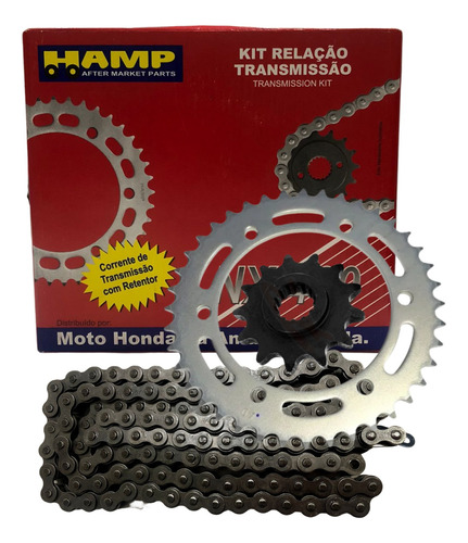 Kit Relação Nx 400 Falcon Com Retentor Original Hamp Honda