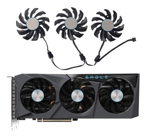 Coolerage Ventilador Tarjeta Grafica Para Gigabyte Radeon Rx