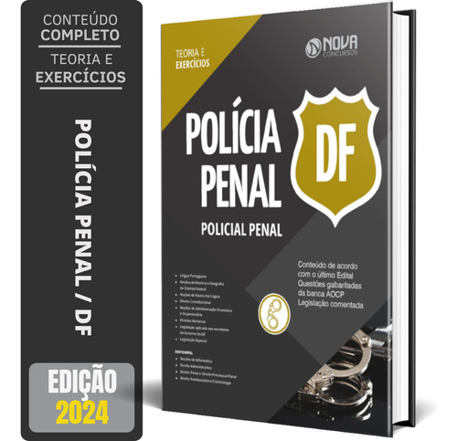 Apostila Polícia Penal Distrito Federal - Policial Penal Df - Pp Df