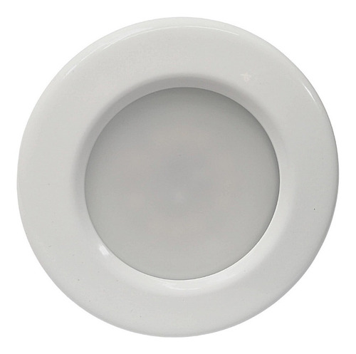 Led Sobreponer 5w Luz Cálida Dimeable Aro Blanco