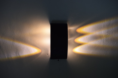 Imagen 3 de 4 de Lampara Aplique Para Pared Decorativo Slide 2 6w 35k Hammer