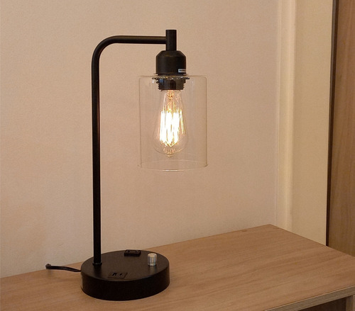 Imagen 6 de 7 de Lámpara De Mesa De Noche Moderna.