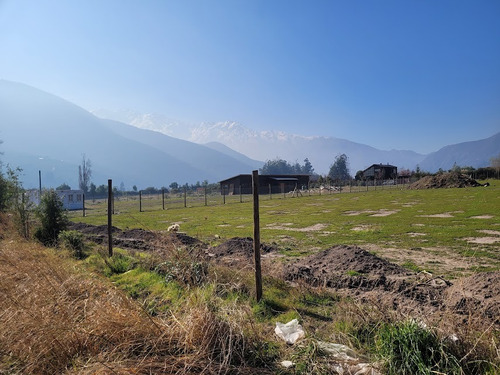 Parcela Con Derechos De Agua, Rol Propio, Las Palomas,pirque