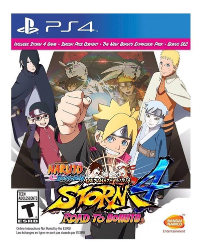 Imagen 1 de 6 de Naruto Shippuden: Ultimate Ninja Storm 4 Road to Boruto Standard Edition Bandai Namco PS4  Digital