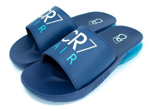 Imagen 4 de 4 de Sandalias Cr7-09 Azul Cr7 Moletto
