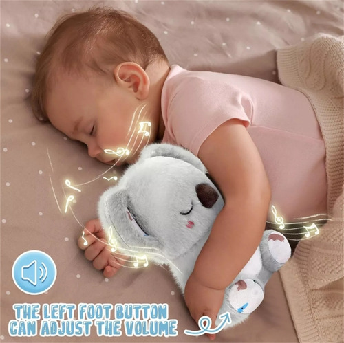 Aliviar La Ansiedad Por Dormir Con Una Muñeca Respiratoria Beige
