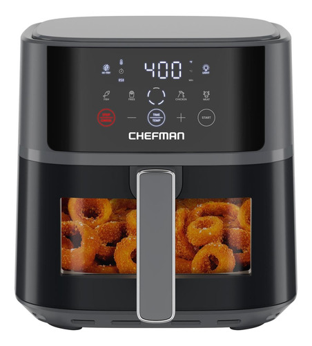 Chefman Air Fryer-airfryer Compacto De 6 Qt Para Comidas Ráp