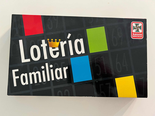 Lotería Familiar De Juegos Especiales