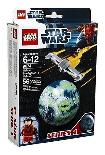 Lego Star Wars Naboo Starfighter Y Naboo 9674