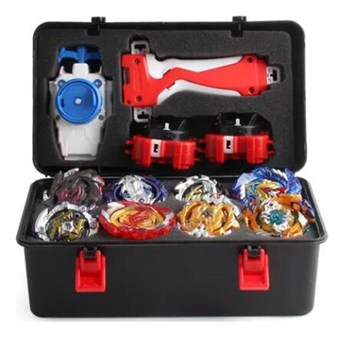 Kit De 12 Lanzadores Arena Beyblade Metal Bey Blade Tornado