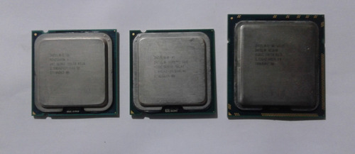 Procesadores Intel: Xeon W3505, Pentium 4, Core 2 Due E4300