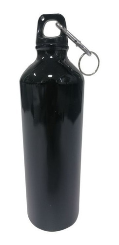 Botella De Aluminio 750ml Con Mosquetón