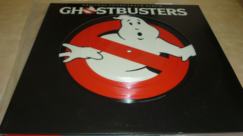 Ghostbusters Vinilo Picture Disc Japon 10 Puntos  Obi Insert
