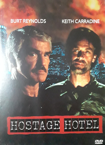 Dvd Hostage Hotel ( Sequestro ) Burt Reynolds - Novo