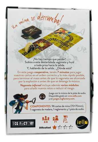 Vagoneta Infernal En Español De Tcg Factory