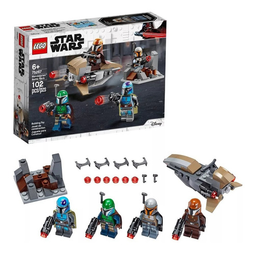 Kit Lego Star Wars Pack De Combate Mandalorianos 75267