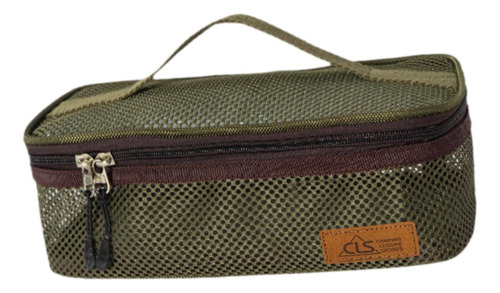 Bolsa Organizadora De Viaje Para Utensilios Verde Profundo