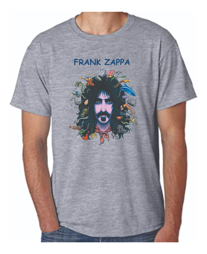 Reptilia Remeras Rock Frank Zappa (código 01)