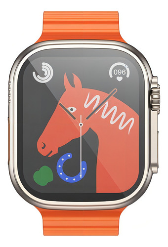 Smartwatch Reloj Inteligente Llamadas Deportivo Bluetooth Color De La Caja Titanium Gold
