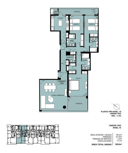 Imagen 28 de 28 de Apartamento 3 Dormitorios En Playa Mansa, Punta Del Este - Venetian Tower