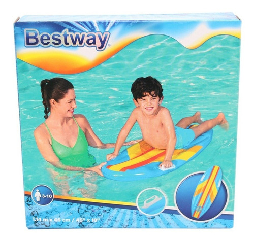 Bestway Colchoneta Tabla Surf Inflable Sunny Mt3 42046 Ttm