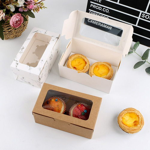 Orfi Caja De Panadería Con Ventana Con Ventana Para Regalo,