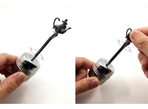 Colador De Té Con Asa Filtro De Té Reutilizable Para