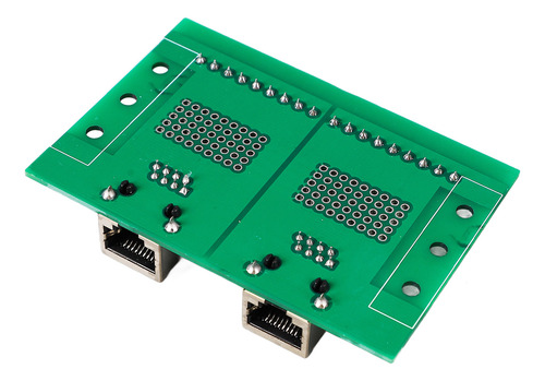 Módulo De Conexión De Red Rj45, Placa Ethernet Dual