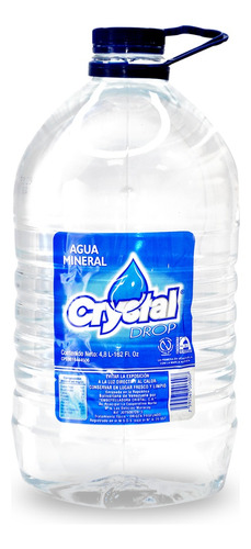 Agua Mineral Crystal 4.8lt X 2 Und