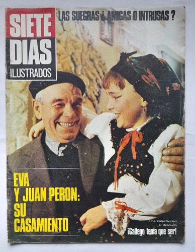 Rt Revista Siete Dias N° 14 Año 1967 Peron Eva Nelida Roca (Usado)