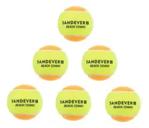 Comprar Kit Com 6 Bolas Beach Tennis Bolinha Tênis Praia Sandever