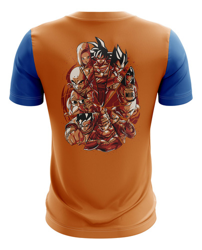 Playera Sublimada Dragon Ball Super Talla Extra