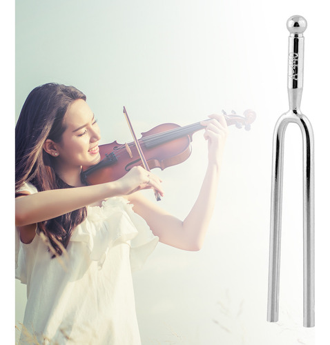 1pcs Plata 440hz Diapasón De Piano En La Clave De A