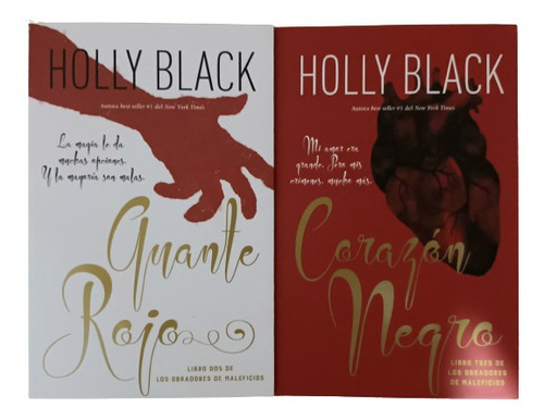 Pack Guante Rojo + Corazón Negro - Holly Black -
