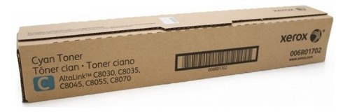 Tóner Xerox 006r01702 Cian, 15.000 Páginas C8030/c8035/c8045