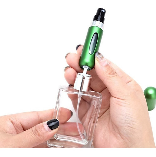 Imagen 5 de 10 de Porta Perfume Recargable Atomizador Mini Portatil Mochila Ax