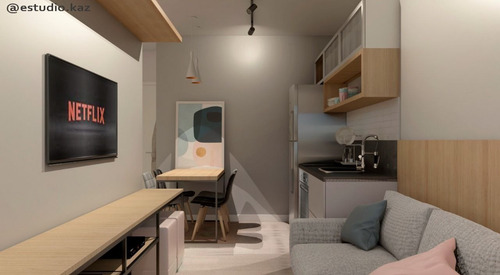 Imagem 3 de 14 de Studio À Venda, 24 M² Por R$ 217.717,83 - Portão - Curitiba/pr - St0093