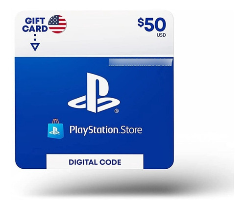 Imagen 1 de 1 de Tarjeta Playstation Network 50 Usd Cuenta Usa Ps5/ps4