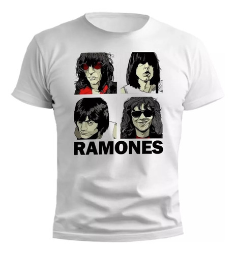 Remera Los Ramones - Diseños Exclusivos Para Adultos Y Niños
