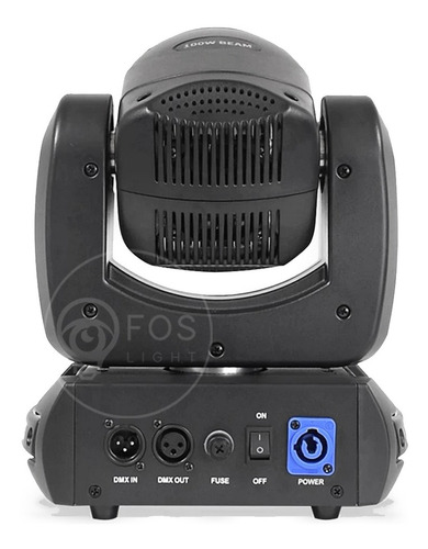 6x Moving Head Beam 100w Led Prisma 360º 8 Desenhos + Cores