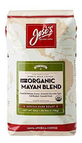 De José Grano De Café, 2 Libras 8 Oz / 40 Onzas 100% Usda Ce