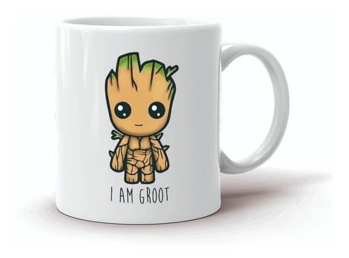 Mug Baby Groot Guardianes De La Galaxia